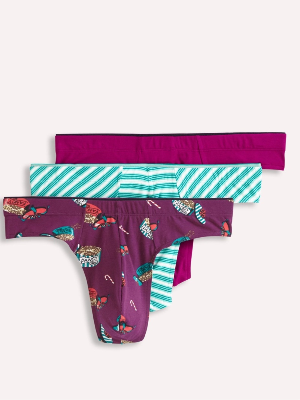 NWT- Jockey - Men’s S, M & L. Thong Pack - Picture 6 of 10